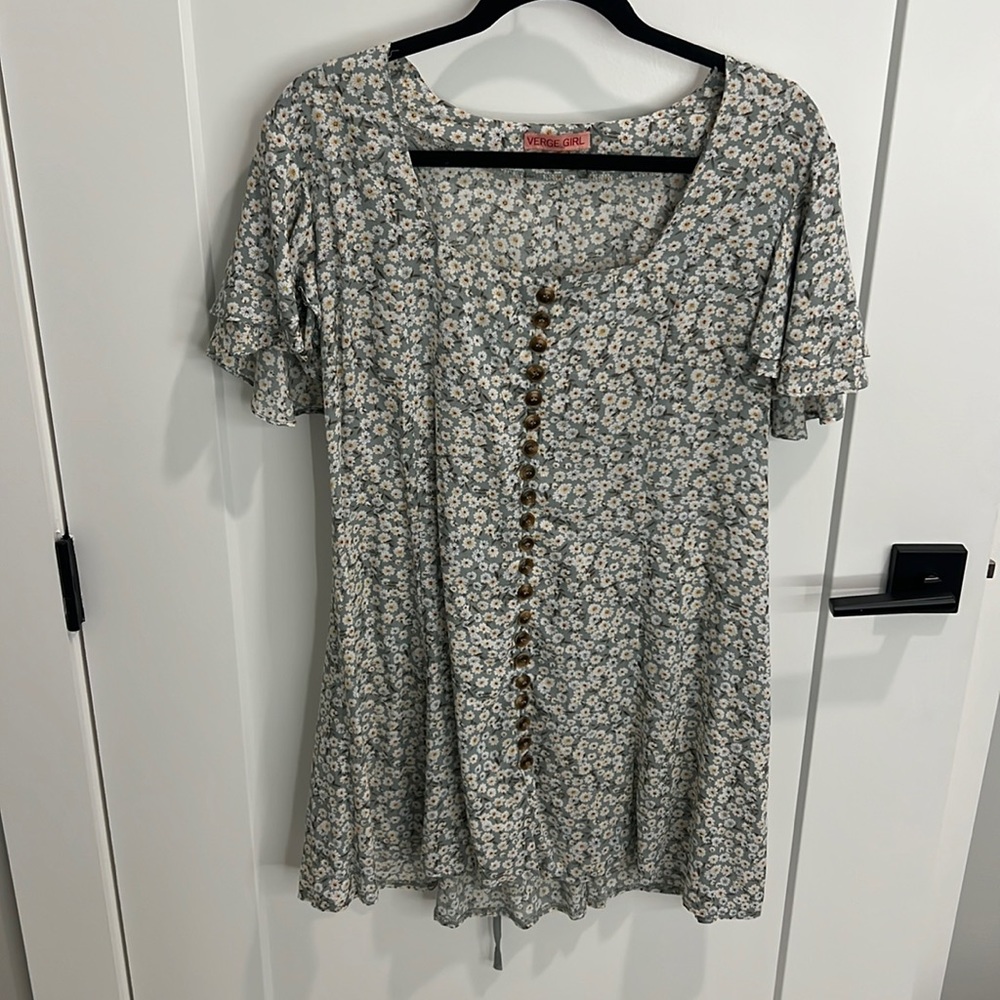 Verge Girl Floral Mini Dress